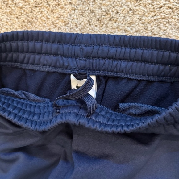 Nike Kids Therma-FIT Open-Hem Athletic Training Pants Large Navy Winter Gym - Picture 6 of 11